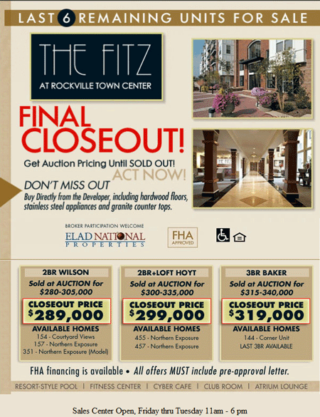The Fitz is Selling 6 Remaining Units at Auction Prices: Figure 1
