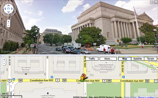 Best New Tech for DC Real Estate Scene: Google Street View: Figure 1