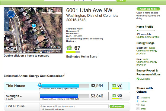 How Much Energy Do You Use? Microsoft Hohm Will Tell You: Figure 2