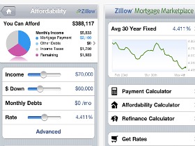 Zillow Launches iPhone Mortgage Marketplace App