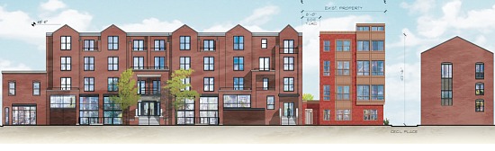 New Renderings and Details for Georgetown's Grace Street Lofts: Figure 1