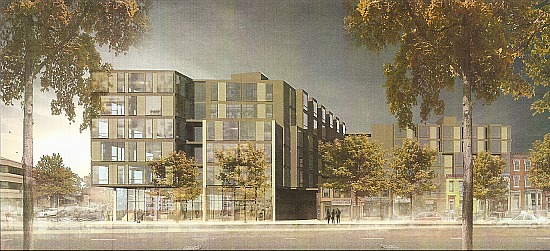 New Renderings for JBG's Florida Ave. Project; Reatig Redesign: Figure 1