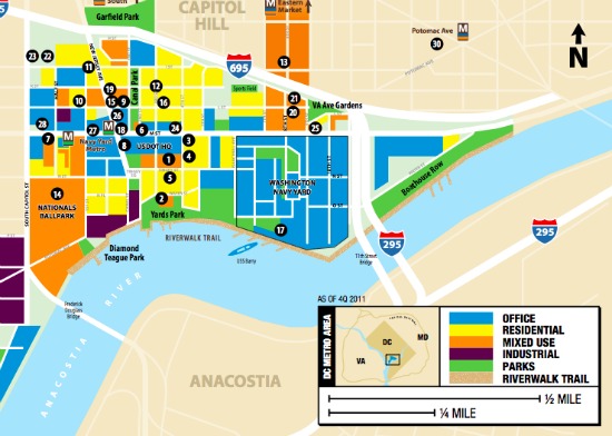 Washington Navy Yard Map What's In A Name: Capitol Riverfront Or Navy Yard?