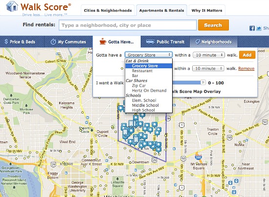 Gotta Have: Walk Score's Newest Feature Is Customized To You: Figure 1