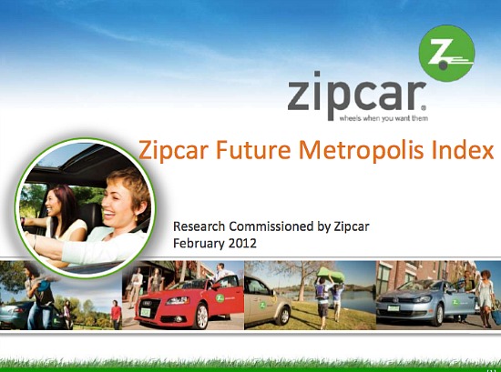 Zipcar: DC Is A Leading "Future Metropolis": Figure 1