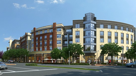 Leasing Begins at Arlington's 2201 Pershing: Figure 1