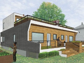 DC's First Passive House Almost Complete