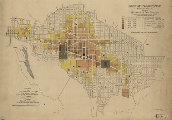 Three Dollars a Square Foot: DC Property Values in 1880: Figure 1