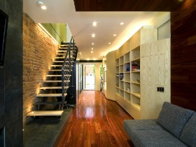 Unique Spaces: Making the Most of a Skinny House