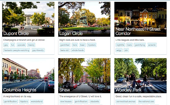 Airbnb Launches Neighborhoods in DC: Figure 1