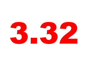 3.32: Rates Stay Near Historic Lows