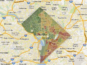 Where Are DC's Richest and Poorest Neighborhoods?