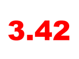 3.42: Morgage Rates Heading North