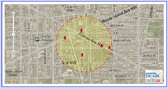 DC Crime Map Back Up and Running: Figure 1