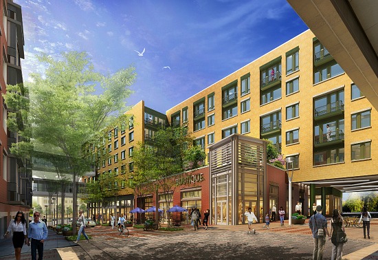 500-Unit Mixed-Use Project in the Works For White Flint: Figure 1