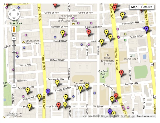 Mapping DC's Vacant Real Estate: Figure 1