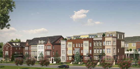 This Weekend: Massive MoCo Project Debuts 5 Model Townhomes: Figure 1