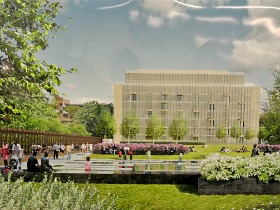 Renderings and Details of the Park at Georgetown's West Heating Plant