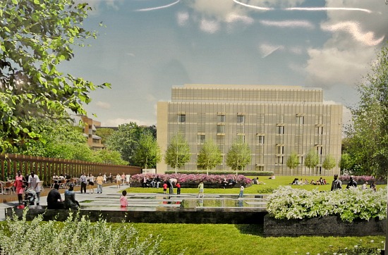 Renderings and Details of the Park at Georgetown's West Heating Plant: Figure 1