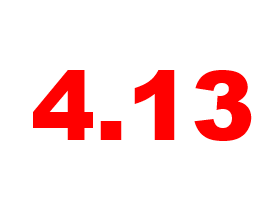 4.13: Rates Drop To Lowest Level in Four Months