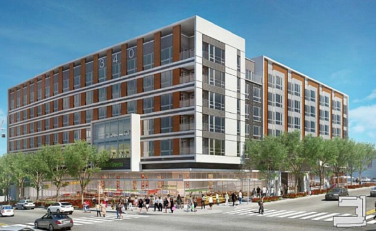 200 Apartments, Specialty Grocery Approved Near Union Market: Figure 1