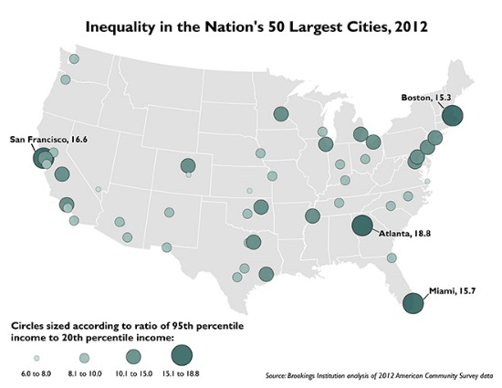 DC's Top Earners Take Home 13 Times More Than Lowest Earners: Figure 1