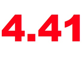 4.41: Mortgage Rates Basically Flat