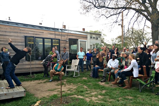 84 Square Feet: Tiny House Star Kicks Off Book Tour at Boneyard Studios: Figure 1