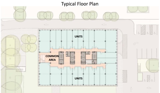 The Boldest Re-use For an Office Building: The WeWork Residences: Figure 2