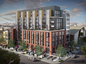 Details and Renderings of the Four Proposals for 8th and O Street