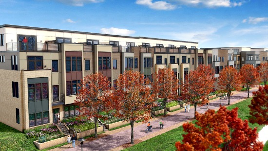 168-Unit Bethesda Townhouse Development Gets Thumbs Up: Figure 1
