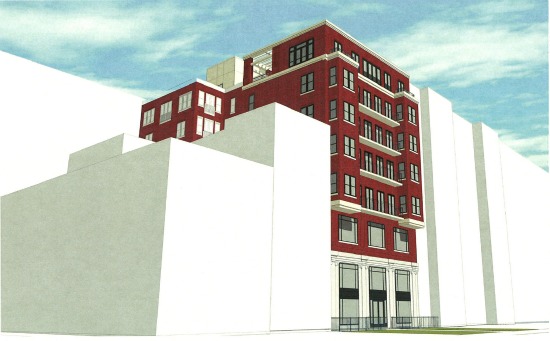 20-Unit Mixed-Use Building Proposed for 16th Street Planned Parenthood Site: Figure 1