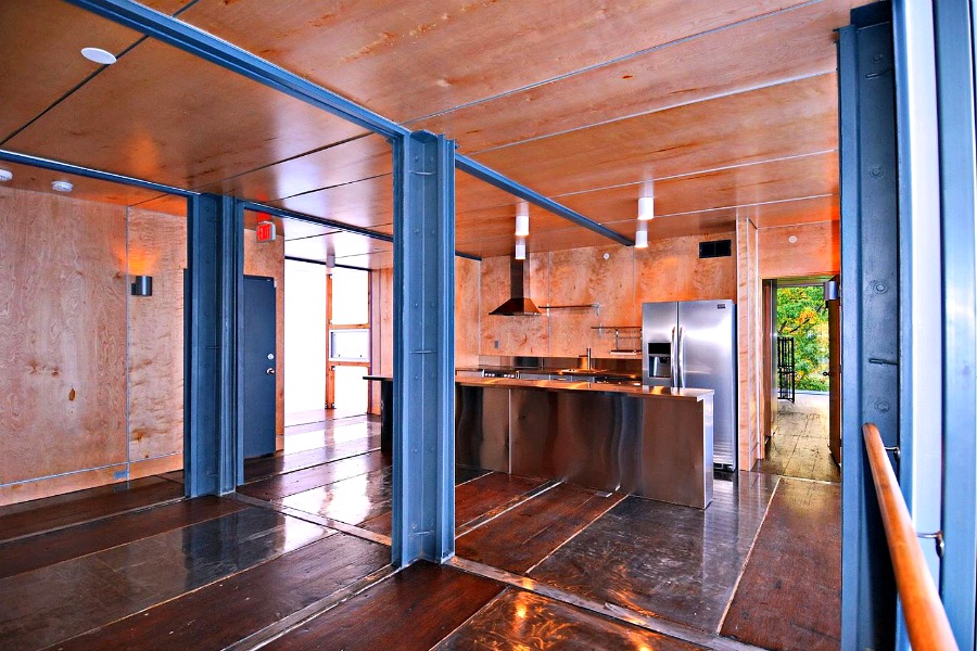 This Modern Home Is Made Entirely of Shipping Containers! Step Inside, Container  Homes