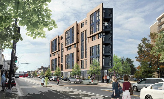 34-Unit Mixed-Use Building Planned for H Street's East End: Figure 1