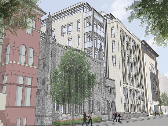 New Design Released for Dupont Circle Church Development: Figure 3