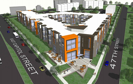 178-Unit Affordable Rental Building and Row Houses Planned For Ward 7: Figure 1