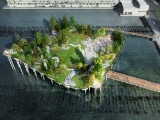 Floating Public Park Proposed for New York City Pier