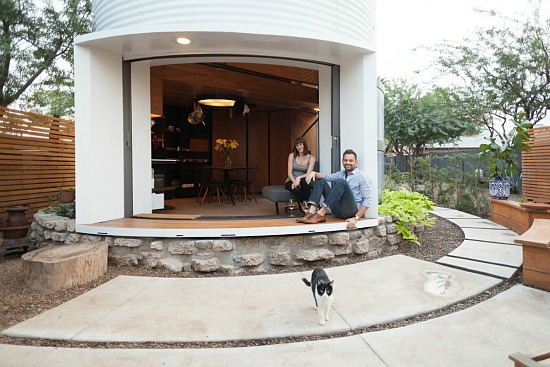 The 340 Square-Foot Home in a Grain Silo: Figure 1