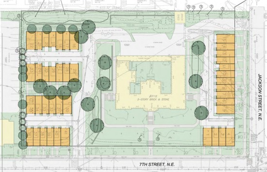 More Details of the 41 Townhomes Planned for Brookland: Figure 2