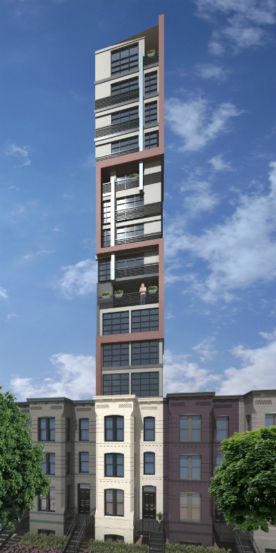 A New Middle Finger: 10-Story Pop-Up Planned For U Street Rowhouse: Figure 1