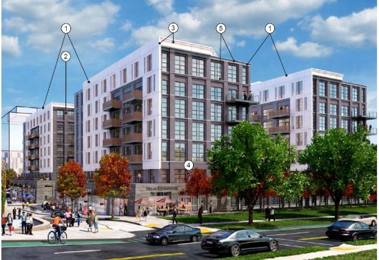 The Latest Renderings for Parcel 2 of the McMillan Redevelopment: Figure 2