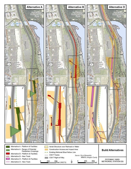 Alexandria Picks Site for Potomac Yard Metro: Figure 2