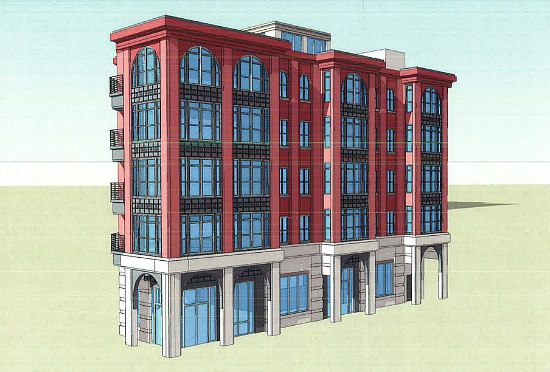 21-Unit Residential Project on the Boards Across From Petworth Metro: Figure 1