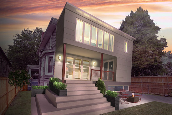 Re-imagined: A 1917 Victorian in 16th Street Heights: Figure 1