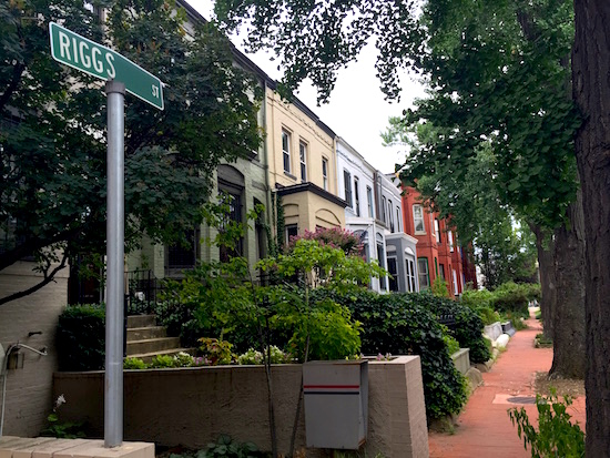 DC's Hidden Places: Riggs Street: Figure 1