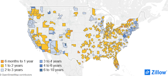 4.5 Years is Breakeven Horizon For DC Area Homeowners: Figure 1