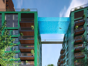 Palm Sweat-Inducing, Sky Pools Become Latest Luxury Apartment Amenity