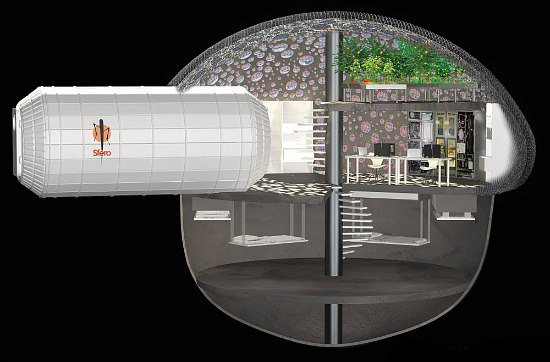 A Home Designed For Living on Mars: Figure 2