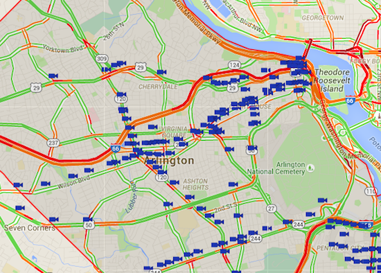 Arlington Launches Website For Real-Time Traffic Monitoring: Figure 1