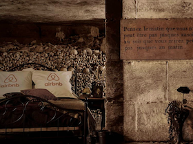 Brazilian Man Spends Halloween Night in the Paris Catacombs